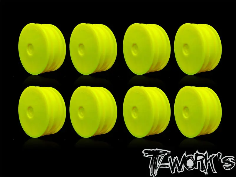2.2" 12Mm Hex 4Wd Front Wheels – Compatible With Tlr 22-4 & Schumacher Pb Cat (8-Pack) 2