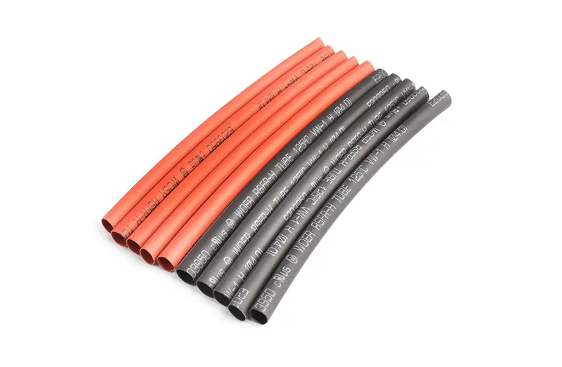 3Mm Pe Heat-Shrink Tubing – Red & Black, 10Cm Length (5 Sets Per Bag) 1