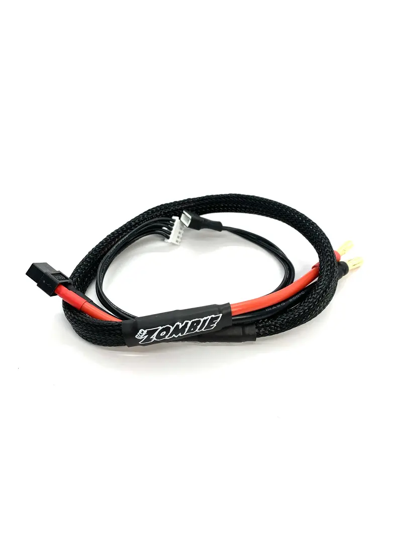 5Mm To Xt60 Female 4S Lipo Charging Lead – 600Mm Half-Wrap Cable 1