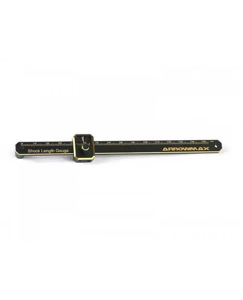 Am-171092 Shock Length Measuring Gauge – Precision Tool, Black & Gold 1