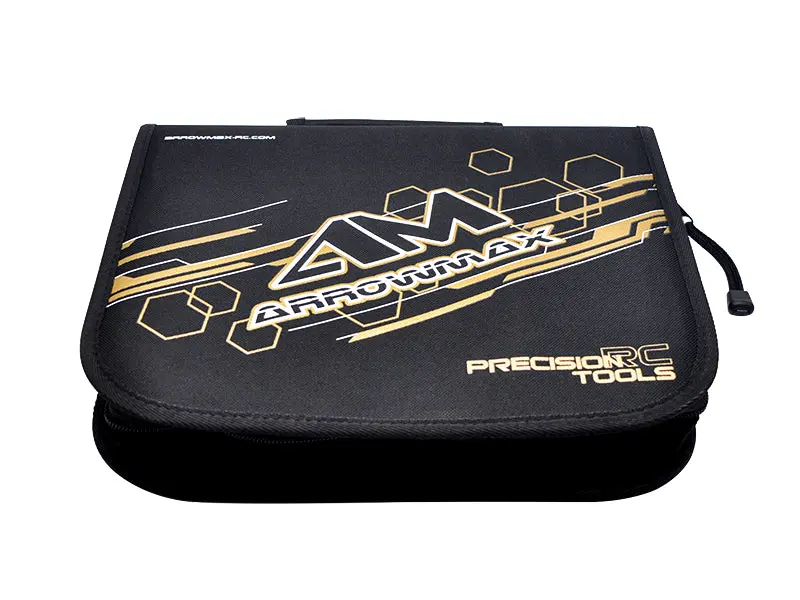 Am Tool Bag V4 – Black With Gold Accents, Compact Organizer Am-199613 1