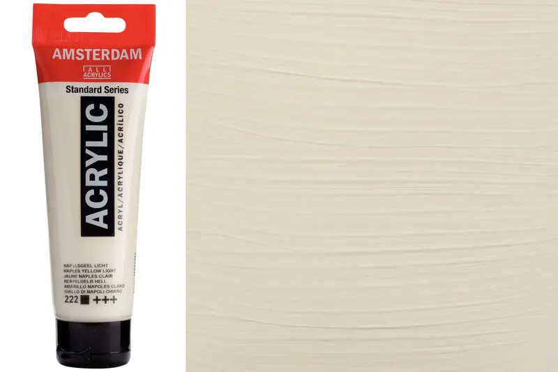 Amsterdam Standard Acrylic Paint – Naples Yellow Light, 120 Ml 1