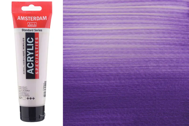 Amsterdam Standard Acrylic Paint – Pearl Violet, 120 Ml 1