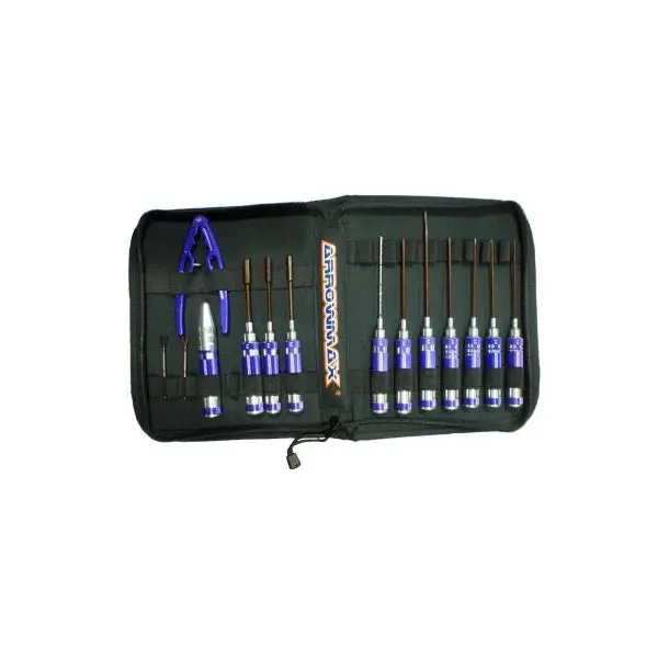 Arrowmax 14-Piece Ep Racing Toolset With Carry Bag 1