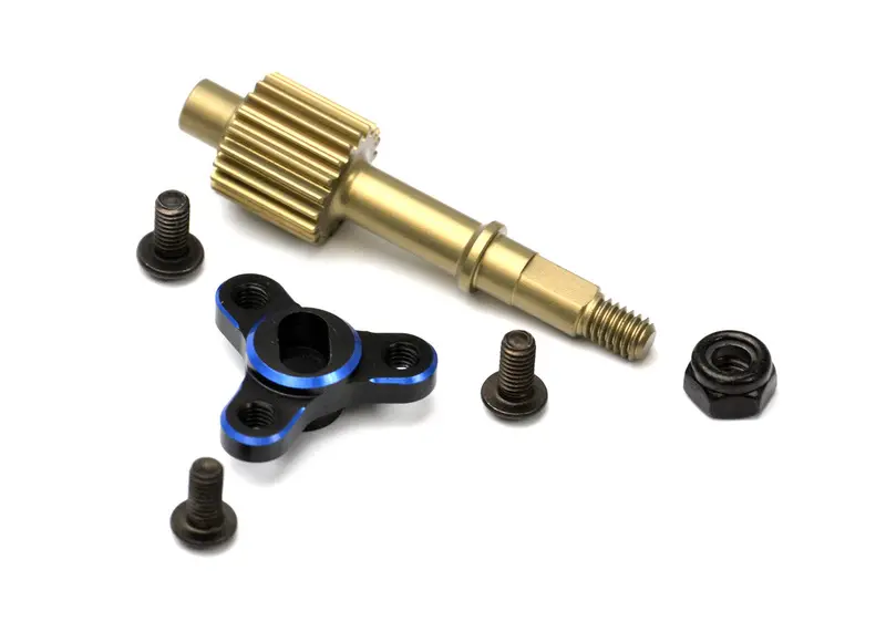 B7 Flite Direct Spur Mount Shaft Set – 7075 Aluminum, Extra Lightweight 1