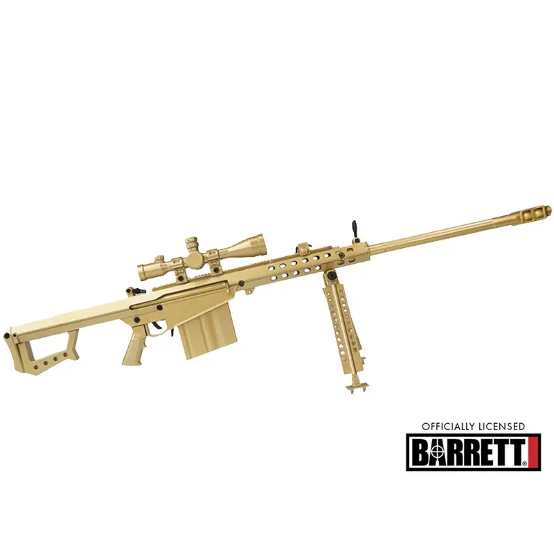 Barrett .50 Caliber Model Gun – Gold-Plated Collector’S Edition 1