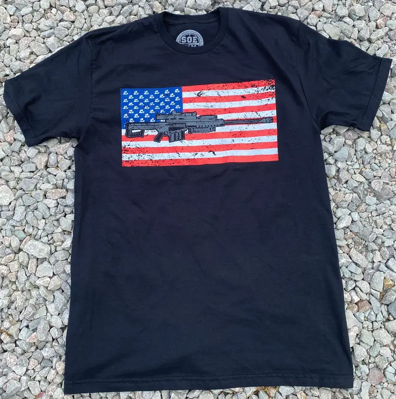 Barrett Firearms Inspired T-Shirt 1