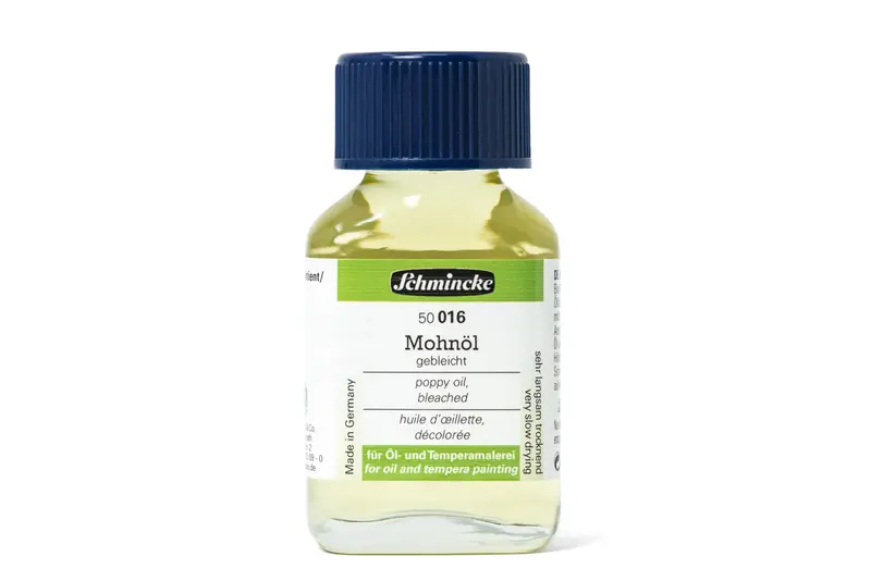 Bleached Poppy Seed Oil For Oil Painting 1