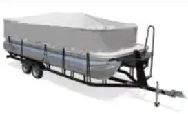 Boatguard Pontoon Cover – Heavy-Duty Protection For 22- To 24-Foot Pontoons 1