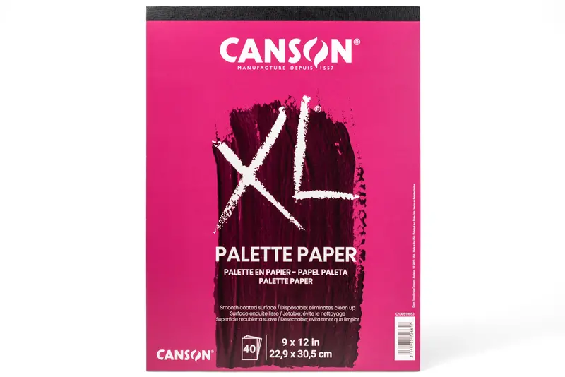 Canson Xl Palette Paper Pad – Tear-Off Sheets For Color Mixing 1