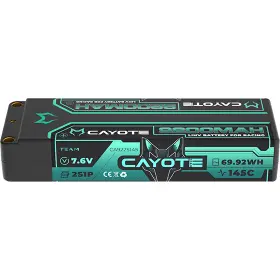 Cayote Racing 7.6V 9200Mah Lipo Battery – 145C Discharge Rate 1
