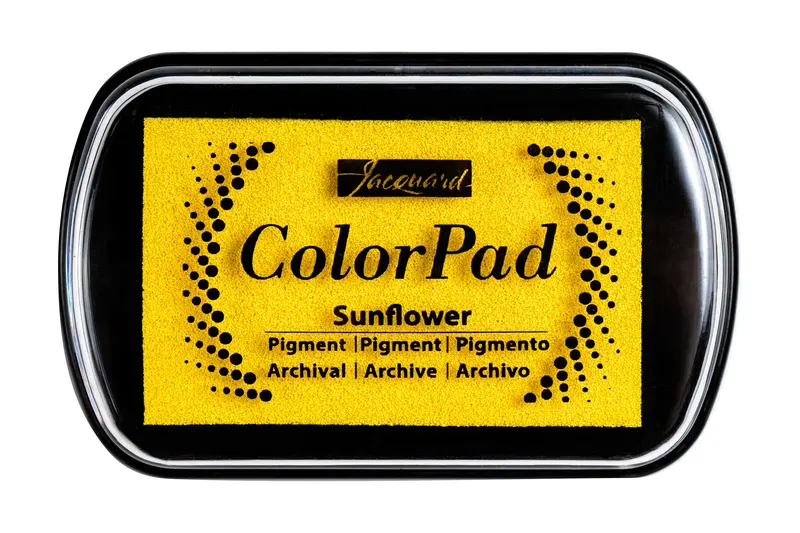 Colorpad Archival Sunflower Pigment Ink Pad – Fade-Resistant Stamping Ink 1
