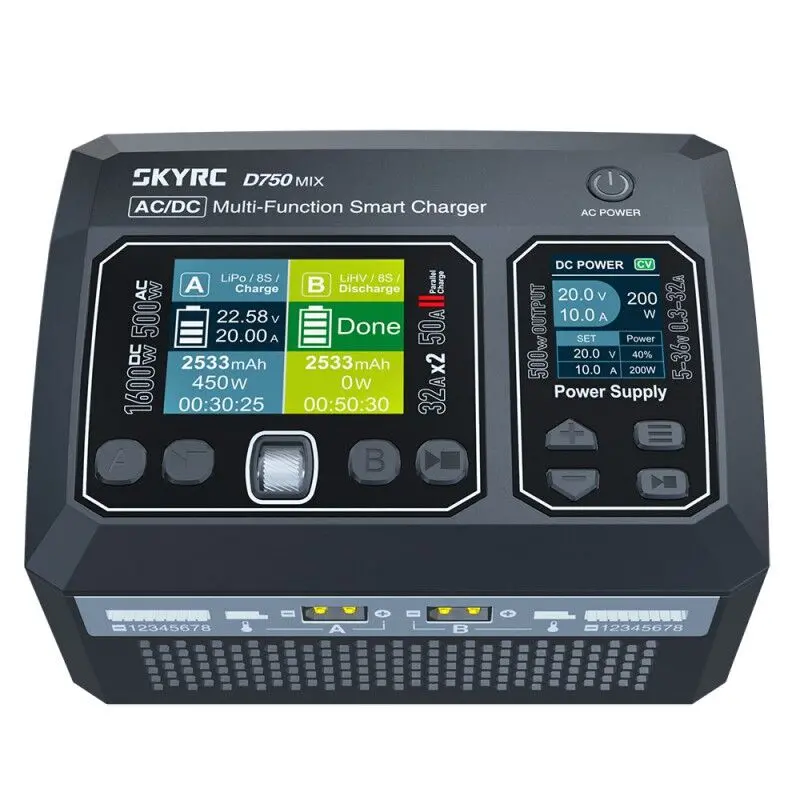 D750 Dual-Battery Charging Station For Rc Models 1
