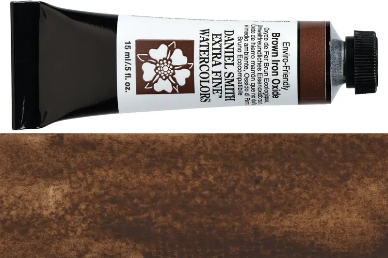 Daniel Smith Brown Iron Oxide Watercolor – 15 Ml Environmentally Friendly Hue 1