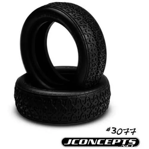 Dirt Webs Jc3077-R2 Red2 Compound Tires – 2.2" Front 2Wd Buggy Rubber 1