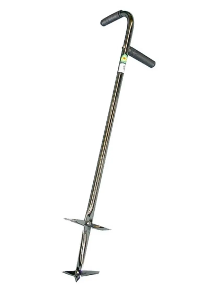 Dual-Tine Compost Aerator Tool For Faster Decomposition 1