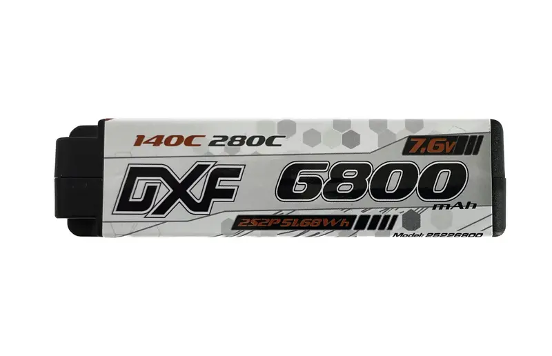 Dxf 7.6V 6800Mah Platinum Shorty Hv Lipo Battery – 140C Discharge 1