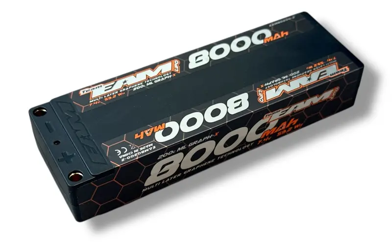 Eam Mlg-X 8000Mah 200C 7.4V 2S Lipo Battery 1