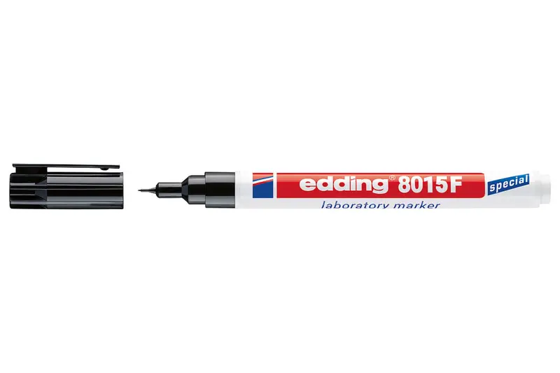 Edding Laboratory Marker 8015F – Acid-Resistant Lab-Safe Ink 1