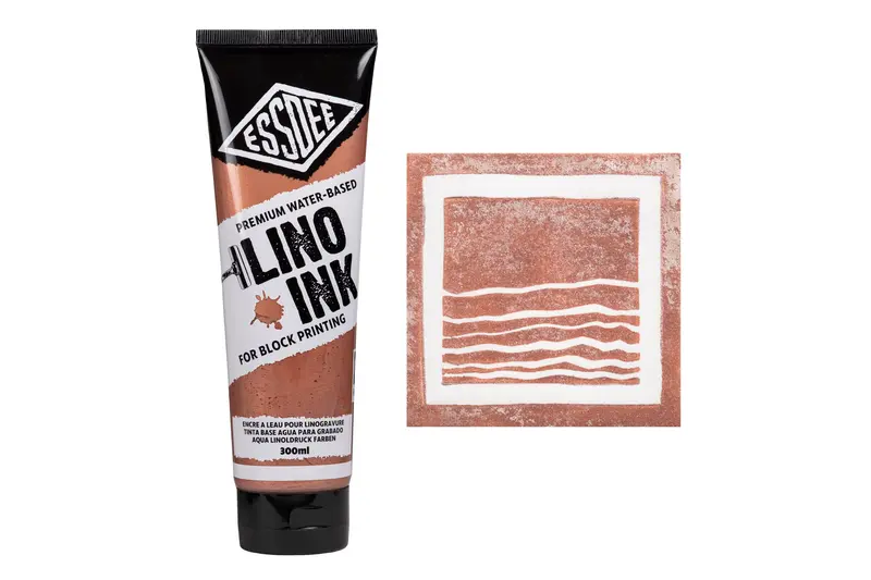 Essdee Premium Block Printing Ink – Metallic Bronze, 300 Ml 1
