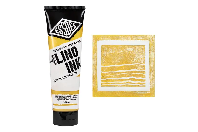 Essdee Premium Block Printing Ink – Metallic Gold, 300 Ml 1