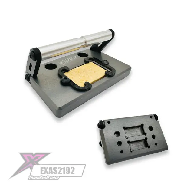 Exalt Billet Aluminum 2-In-1 Soldering Iron Stand And Precision Jig (Exas2192) 1