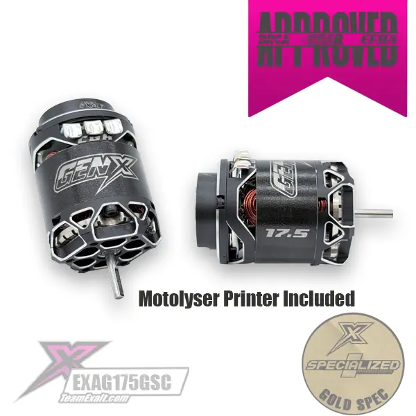 Exalt Gen-X/E Gold Spec-Class Brushless Motor 1