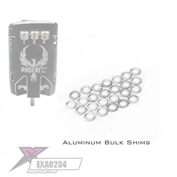 Exalt Machined Aluminum Rotor Shims – Pack Of 25 (Exa0234) 1