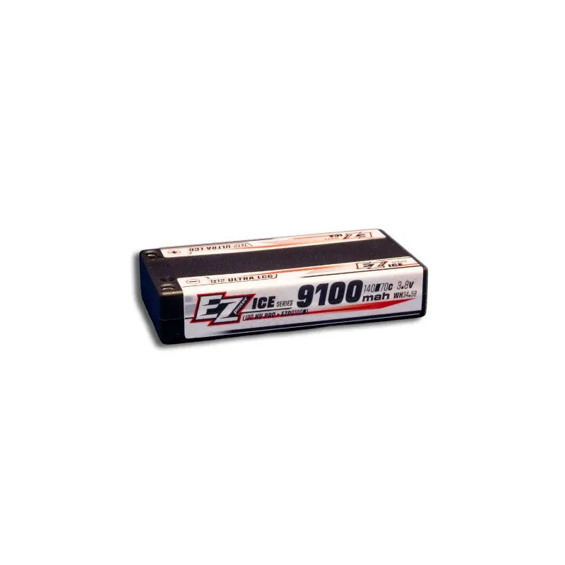Ezpower Ice 1S 3.7V 9100Mah 140C High-Discharge Lipo Battery 1