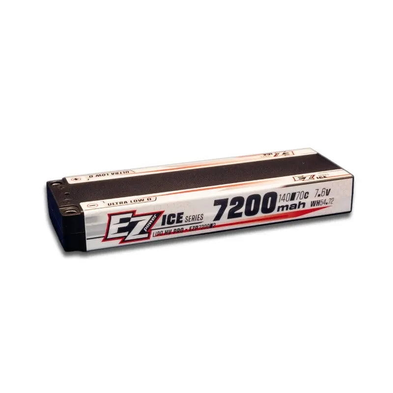 Ezpower Ice 2S 7.6V 7200Mah 140C Ultra-Low Cg Lipo Battery 1