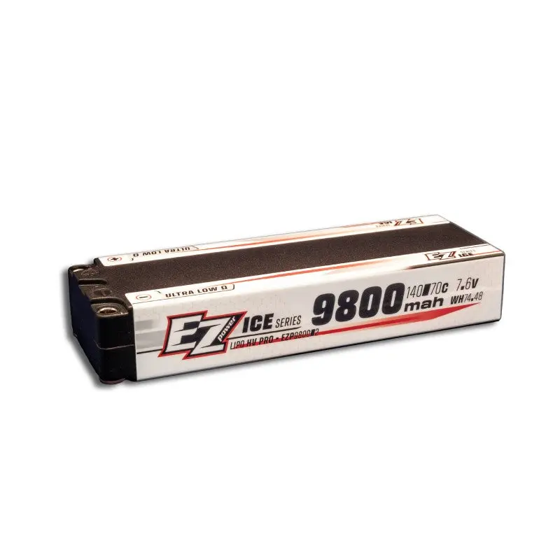 Ezpower Ice 2S 7.6V 9800Mah 140C High-Performance Lipo Battery 1