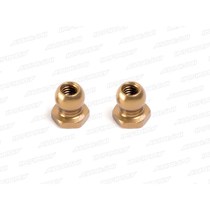 F008 Mini Aluminum Ball End – M2.5×4.3Mm (2 Pcs) 1
