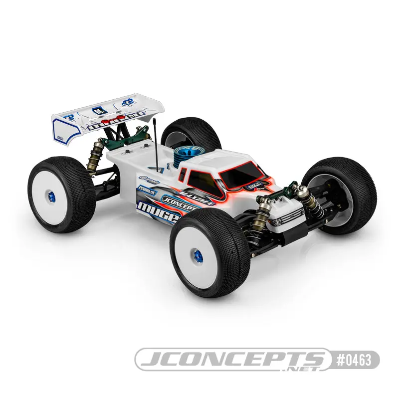 F2 1/8 Truck Body – Compatible With Mbx8T, Rc8T3, 8Ight-Xt, D8T, Nt48 2.0 & Sparko F8T 1