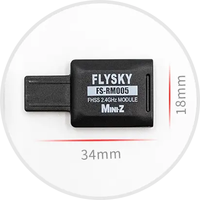 Flysky Rm005 Fhss Radio Module – Compatible With Mini-Z Transmitters 1