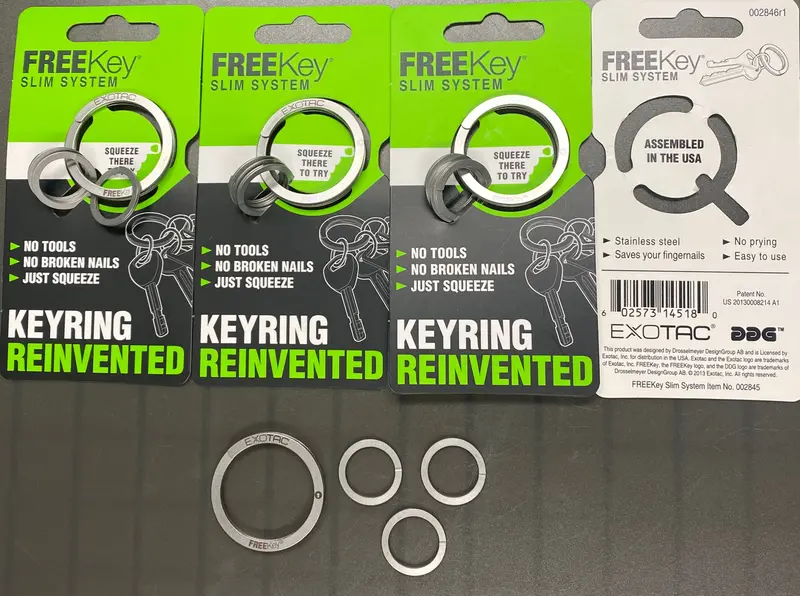 Freekey Slim Portable Key Organizer System 1