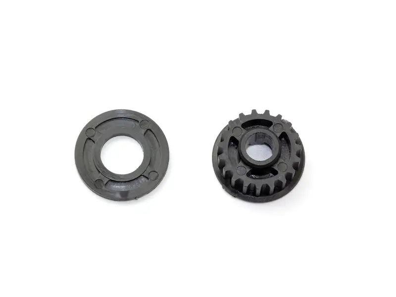 G019-19Bk 19T Pulley Set – Black Anodized Aluminum, Precision Machined 1