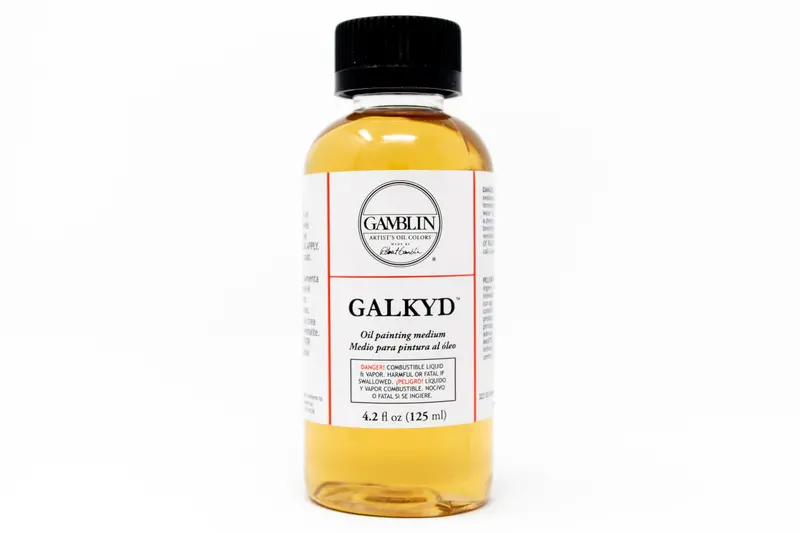 Galkyd Oil Painting Medium For Glazing And Blending 1
