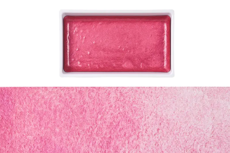 Gansai Tambi Gem Pink Watercolor Pan #831 1