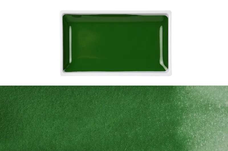 Gansai Tambi Watercolor Paint #52 Hooker'S Green 1