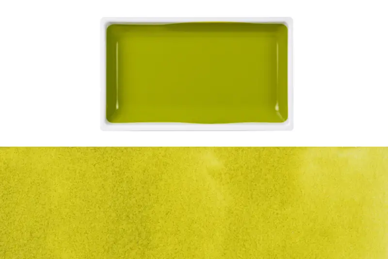 Gansai Tambi Watercolor Paint – Greenish Yellow (#48) 1