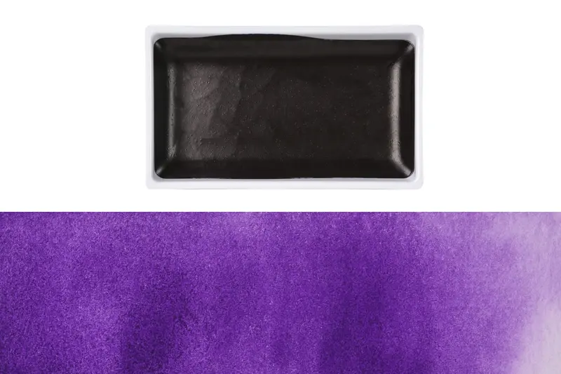 Gansai Tambi Watercolor Pan: Cobalt Violet (#139) 1