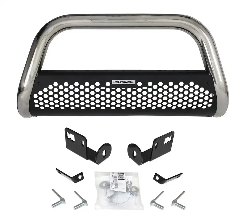 Go Rhino Defensa Rc2 Stainless Steel Bull Bar – Includes Mounting Hardware 1