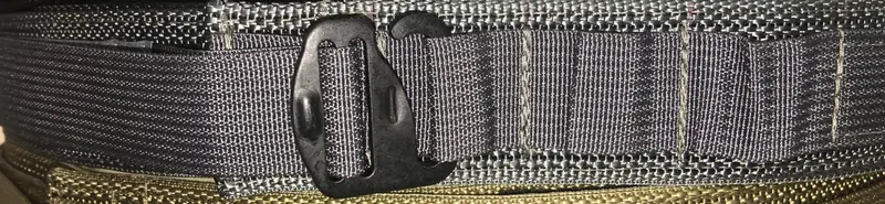 Gray Base Edc Slim-Fit Belt — No-Velcro, 36–44 Inches 1