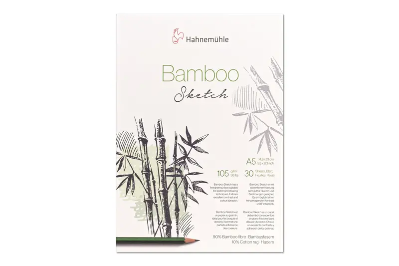 Hahnemühle Bamboo Sketchbook – Sustainable Drawing Paper 1