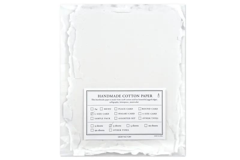 Handmade Cotton Watercolor Paper Sheets (125Mm X 165Mm) 1
