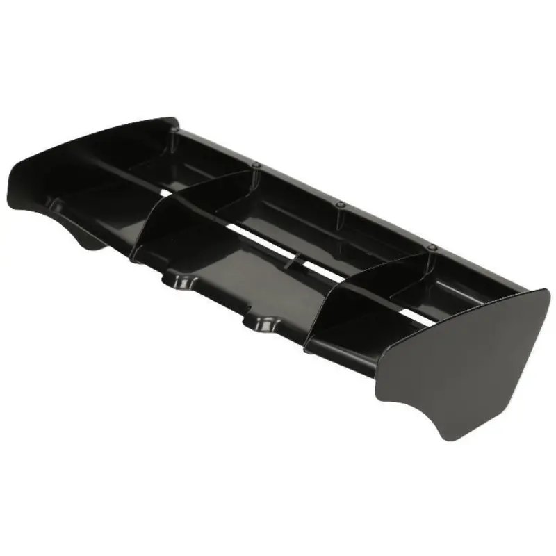 Hb Racing 1:8 Black Rear Wing For Buggy & Truggy Applications (Hb204125) 1