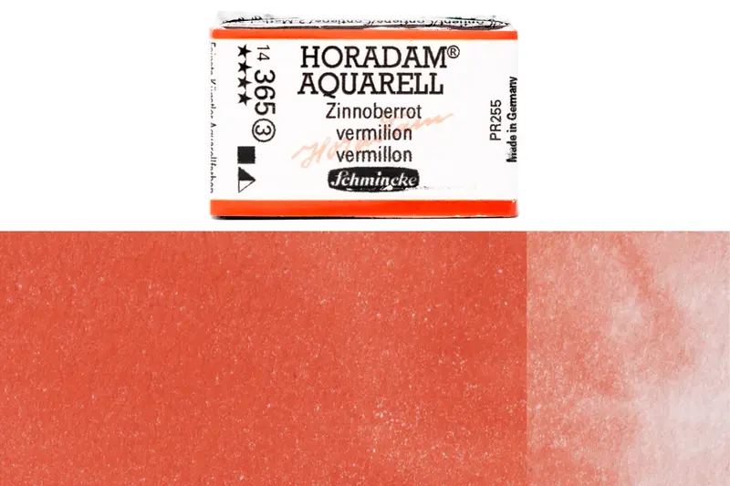 Horadam Watercolor Full Pan – Vermilion #365 1