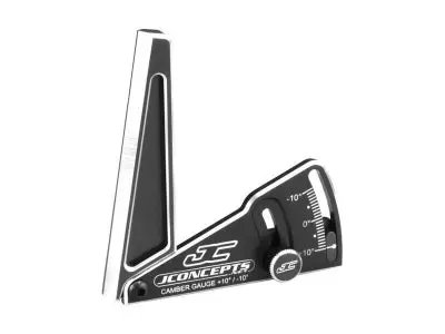 Jconcepts Aluminum Camber Gauge – 85Mm Length, Matte Black Finish (Jc2283-2) 1