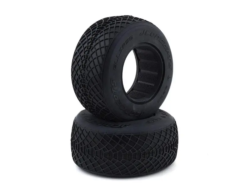 Jconcepts Ellipse Short Course Tires – Aqua-Colored Pair (Jco3200-03) 1