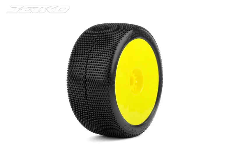 Jetko Desirer 1/8 Truggy Tires – Pre-Glued Pair 1